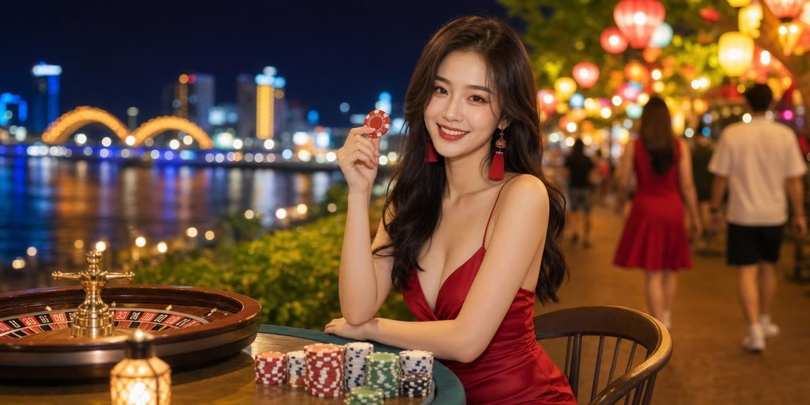 Người chơi tại Đà Nẵng dùng điện thoại để nạp tiền và trải nghiệm roulette trực tuyến