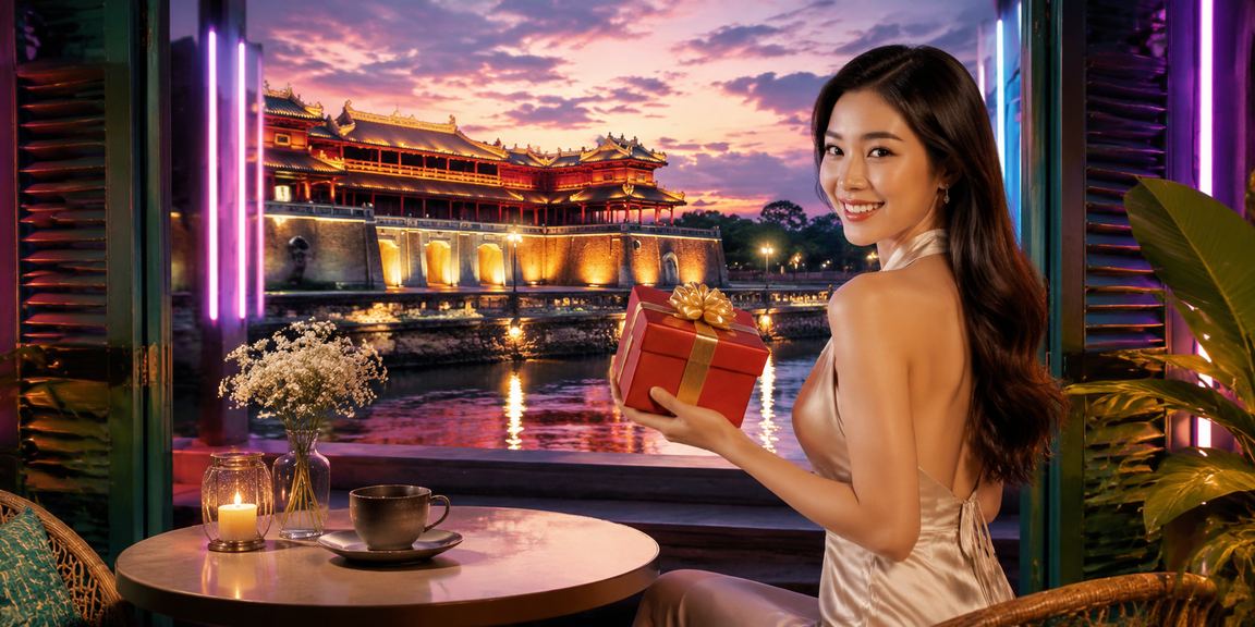 Người dùng tại Huế dùng điện thoại theo dõi kết quả card game và thông báo ứng dụng